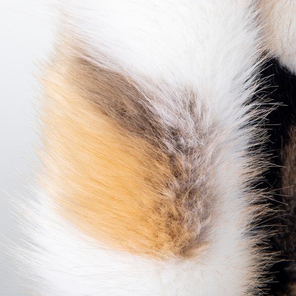 Tecido de pele artificial Jacquard multicolorido para roupas de beleza sexy e vestuário de inverno