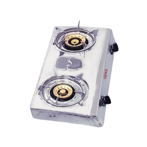 Double Burner Tabletop Gas Stove for Commercial Kitchens