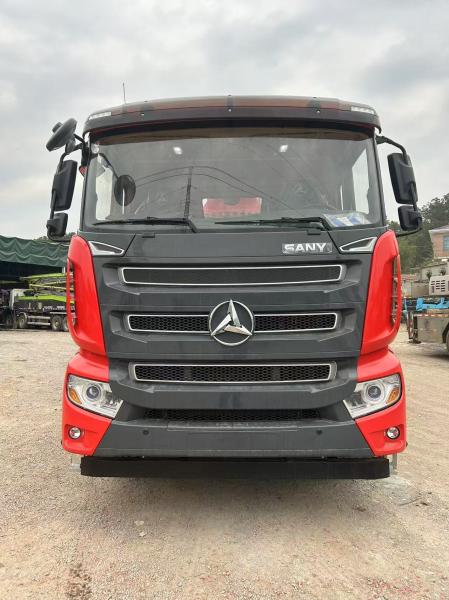SANY 49m Concrete Pump Truck Permissible 4-axle Load for Smooth Concrete Pumping
