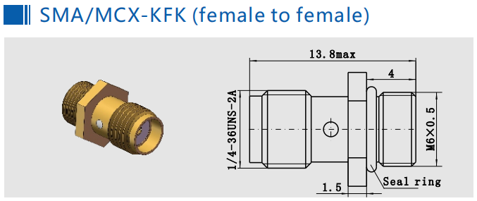 женщина 50Ω RF прямая BNC к переходнику SMA мужскому