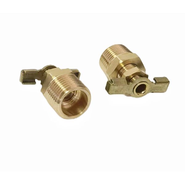 Air Tank Air Compressor Drain Valve 1/4 NPT Brass Material