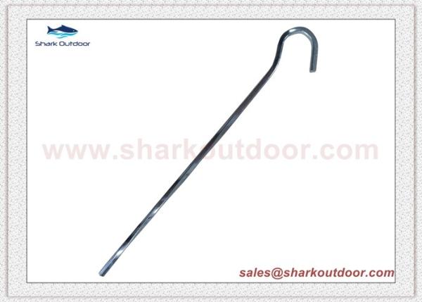 Steel Twist Drill Tent Peg stakes 18 cm