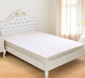 Organic Cotton Nursery Twin Mattress Protector , Changing Diaper Padded Mattress Protector