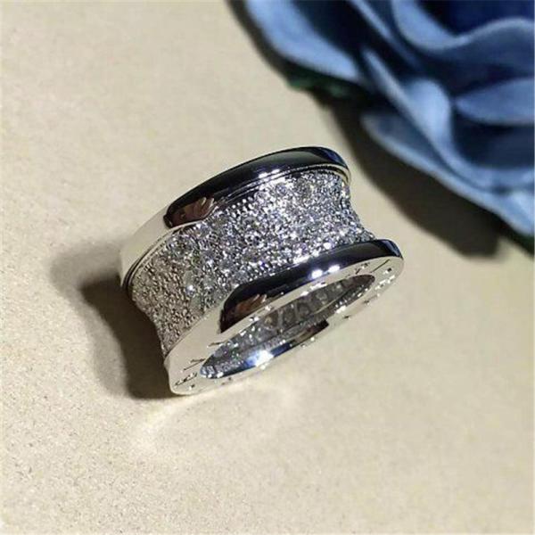 Luxury jewe factory B.zero1  series  ring 18k white gold yellow gold rose gold diamond ring