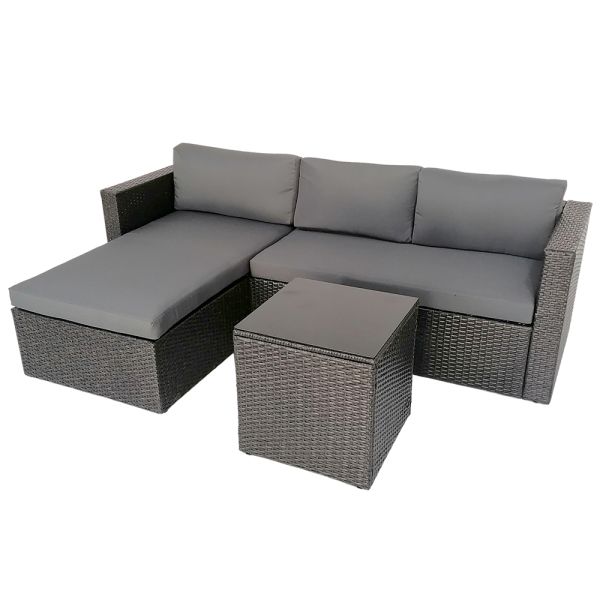 Factory Hot Sale High Quality Good Price PE Wicker Sofa Set Indoor Outdoor Rattan Wicker Garden Furniture