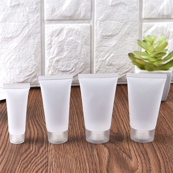 Transparent Plastic PE Tube for Custom Eco Friendly Hand Cream Cosmetic Packaging