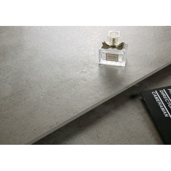 плитка пола 3D 600x600mm струйная печатая конструирует свет цемента Lappato кафельный - серый цвет