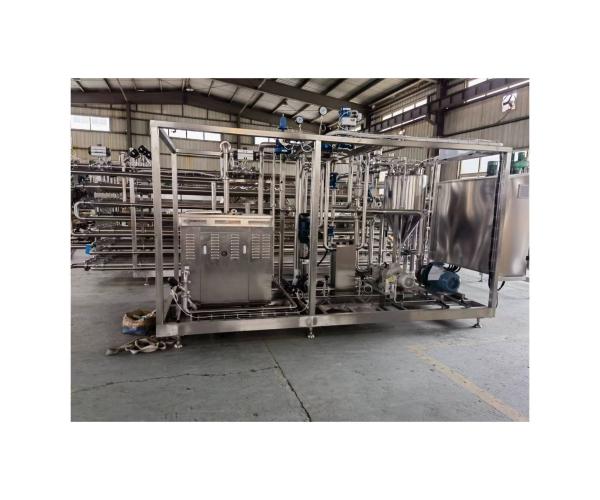 Tomate Puree Mango Concentrate Pulp Tube in Tube Sterilizer com temperatura de entrada de 20-30°C