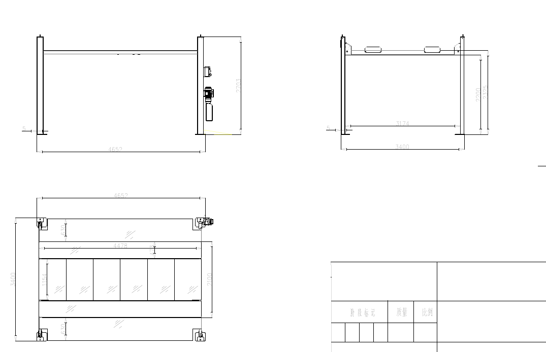 AA4C высотный 4-постовой парковочный лифт в Нидерланды автопарковочный лифт автомобильный лифт 2,5 Т 3,4 М высокий автопарковочный лифт