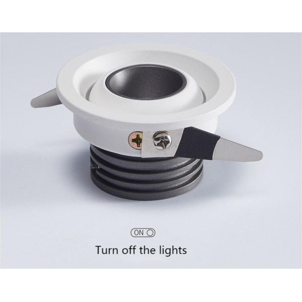 CE Approved 15deg Wall Washer Spotlight Anti Glare 3W 3000K 4000K