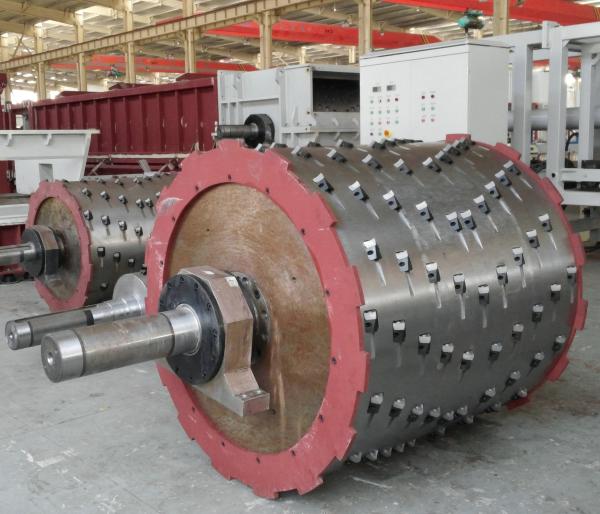 PE PP PVC 6m Pipe Crusher Plastic Recycling Shredder