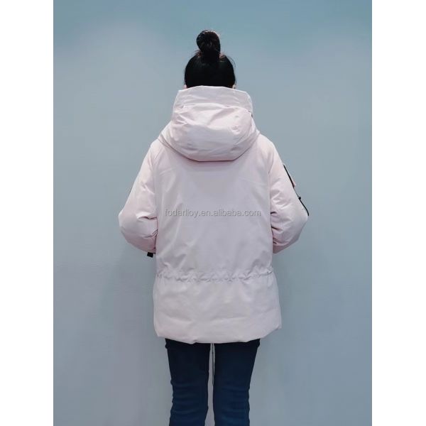 FODARLLOY F22567 Ladies Warm Hooded Cotton-padded Clothes Women Slim Long Winter Jackets Women Coats