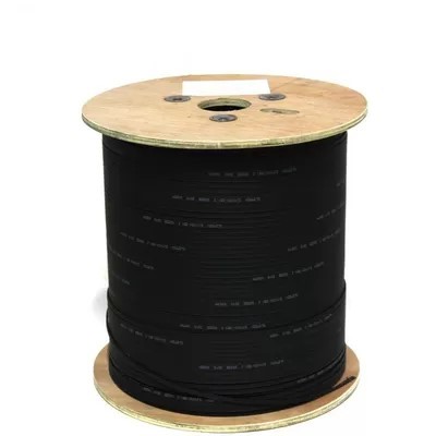 OEM 4 Core FTTH Drop Fiber Optic Cable G652D LSZH FRP Kfrp IEC 60794 Standard