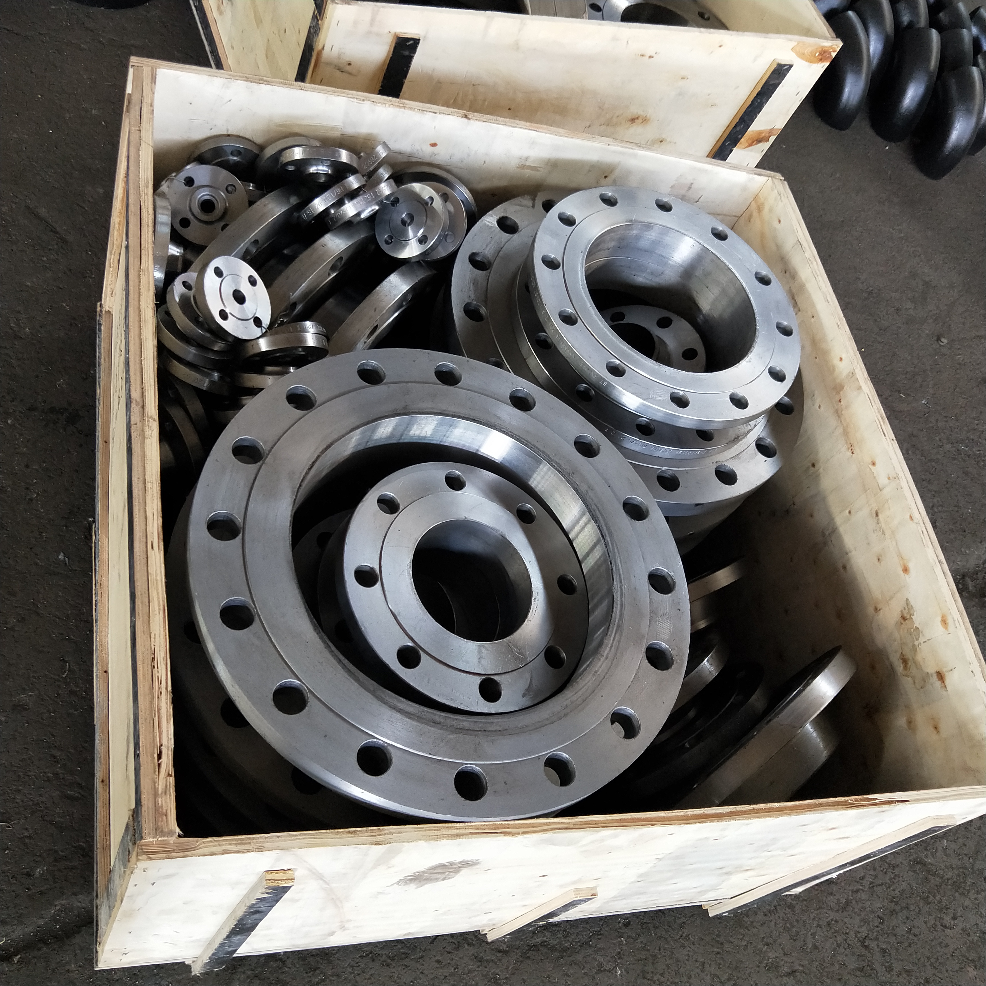 Q235 вковка фланца плиты трубы ANSI B16.5 150lbs так RF Sch40