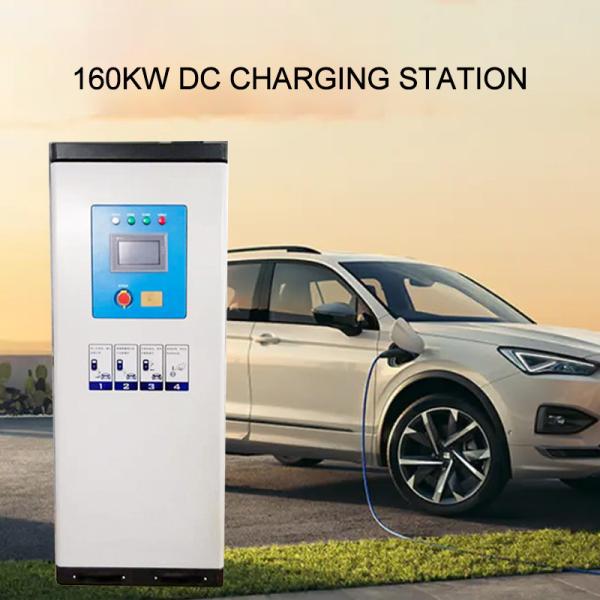 3P+N+PE Rapid EV Charging Stations 160A 160KW Double Gun
