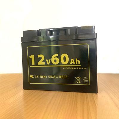 M5 12v60ah Lifepo4 Lithium Lron Phosphate Battery Rechargeable Lithium Polymer Battery