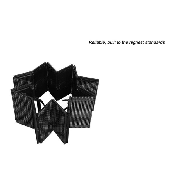 4000 Nits Foldable Flexible LED Display For Stage Rental / Commercial Advertising