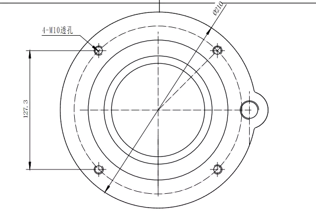 Plaque de roulement contrainte d'avance ronde concrète d'ancre d'Anchorage de tension de courrier de bâtiment
