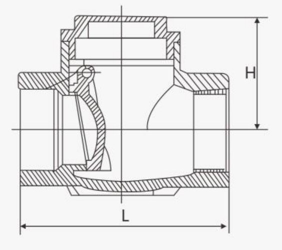Ordinary Temperature Stainless Steel Horizontal Check Valve for Industrial Efficiency