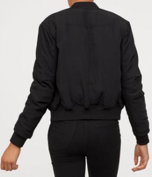 100% Polyester Womens Woven Jacket For Outdoor , Waterproof Ladies Bomber Coat