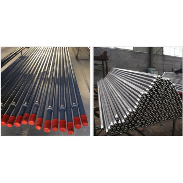 Hexagon Taper Hdd Drill Rods For Portable Rock Drill