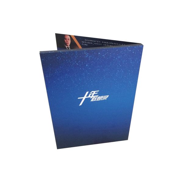 5 Inch Custom Video Book A5 Size Video Marketing Books For Property Promotion PVC050