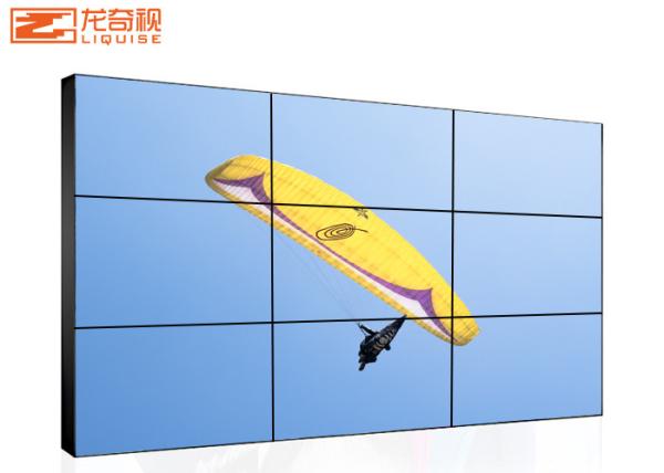 RJ45 WIFI 3G Metal Case Mounted Seamless 55 Inch Advertising Monitors Lcd