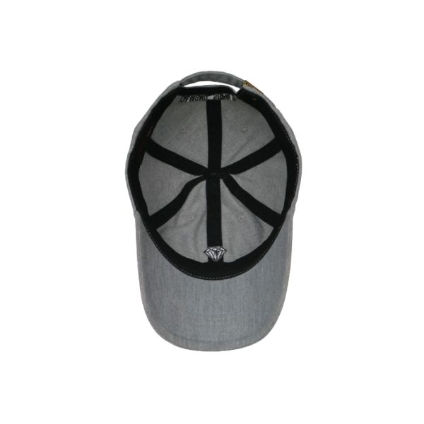 Папы диаманта серые покрывают пряжку низкого логотипа диаманта кроны регулируемую