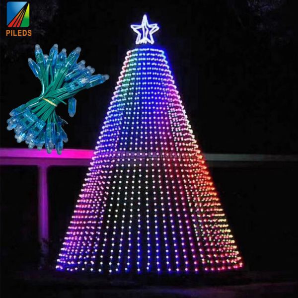 12MM WS2811 RGB Pixel String Lights Programmable Addressable For Christmas Tree
