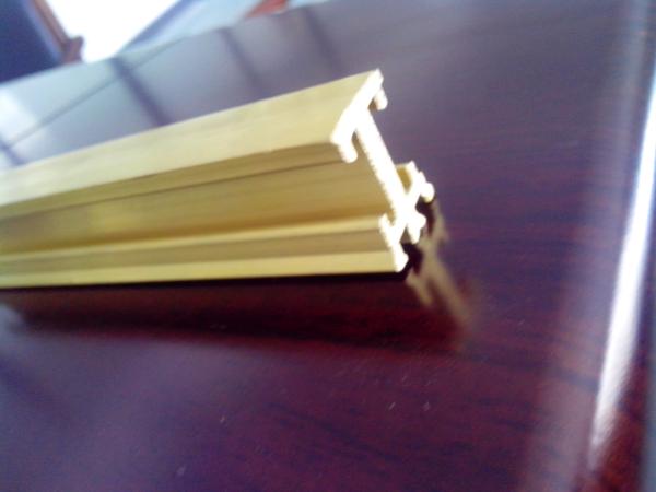 Anti Fade 58%Cu Brass Window Frame For Interior Decoration