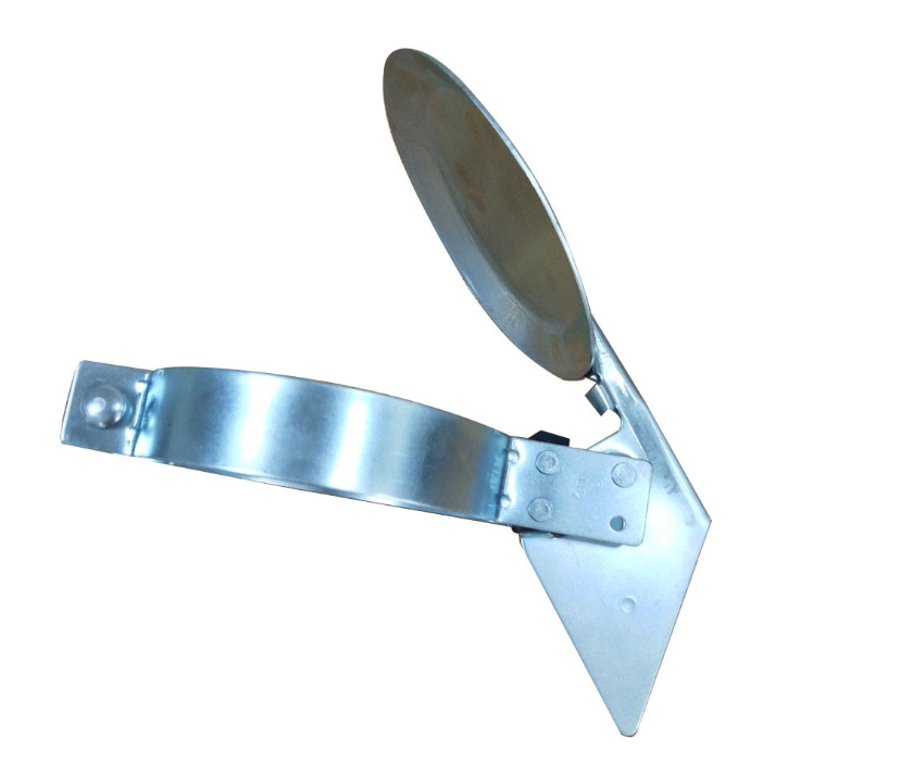 Крышка дождя стога вытыхания Freightliner 6 дюймов покрытая цинком