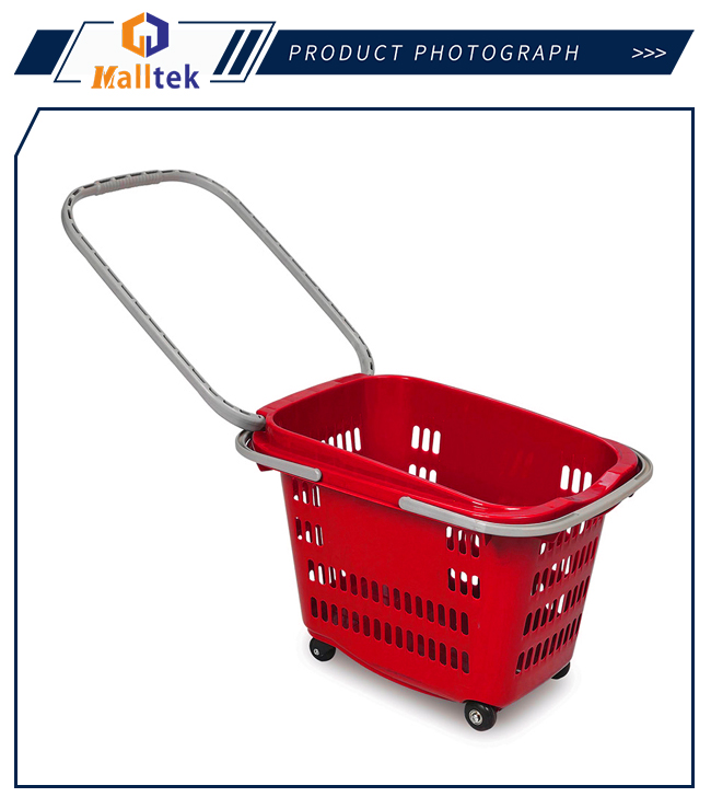 OEM Rolling Shopping Baskets для удобных магазинов