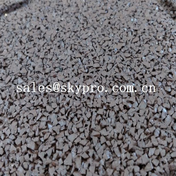 Плитка резины циновки настила спортзала изоляции безопасности Кроссфит блокируя для на открытом воздухе спортивной площадки или крытого спортзала