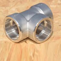 Montage de soudure forgé de prise réduisant l'acier inoxydable de pièce en t