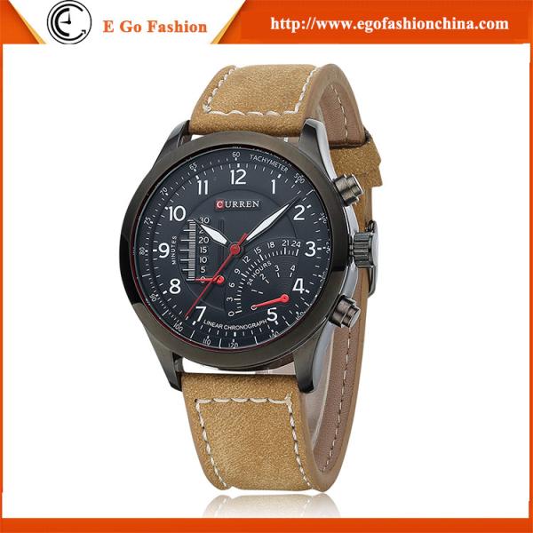 E Go Fashion Watch Unisex Watches CURREN Watch Quartz Analog Watches Men's Watch Wholesale