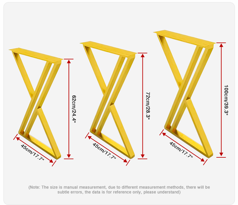 Table Frames Modern Restaurant Desk Steel Bench Coffee Dining Furniture Metal Cast Iron Heavy Duty Office Gold Table Legs