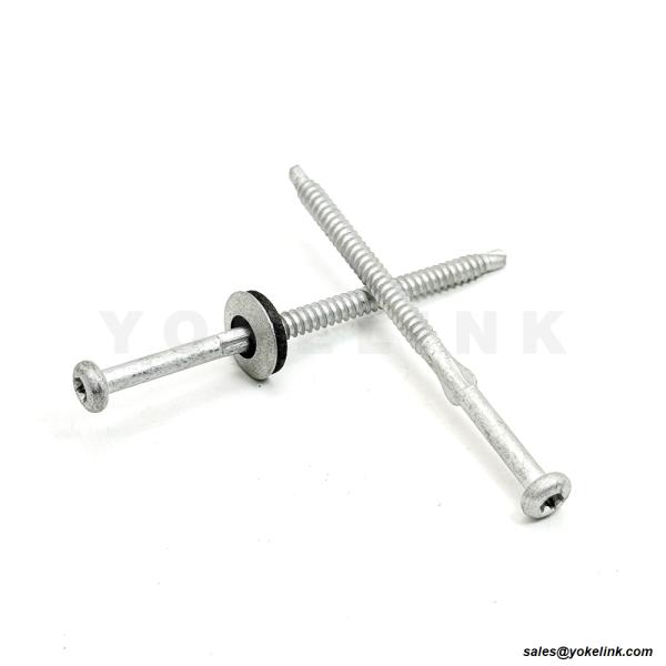 Self Tapping Roofing Sheet Screws With EPDM Washer Seal