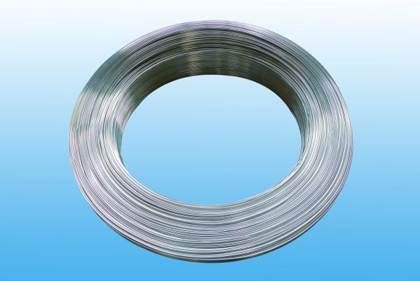 Welded Zn Coated Bundy Pipe , Galvanized Refrigeration Tube 4 * 0.5 mm