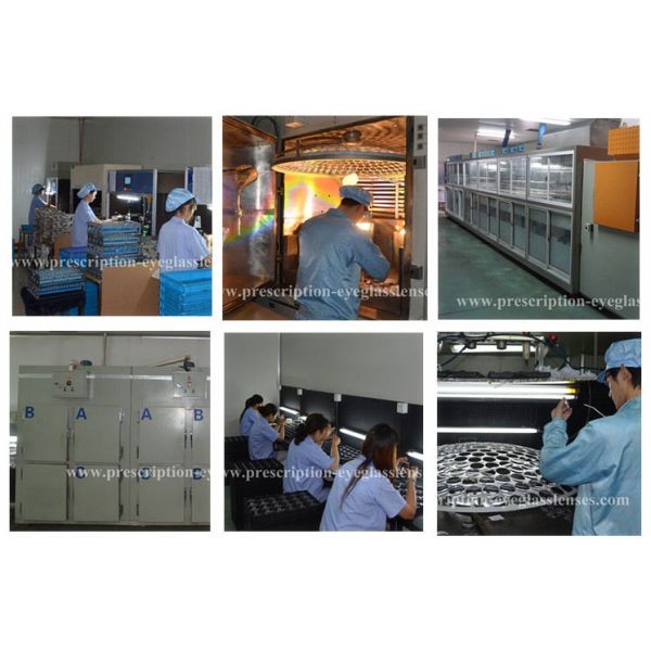 Finished Round Top 1.59 Polycarbonate Eyeglass Lenses Anti Reflection Coating