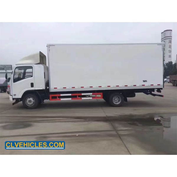 700P 190HP ISUZU Reefer Truck Commercial Refrigerated Trucks Air Suspension