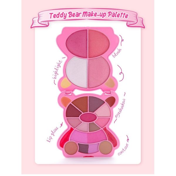 Cute Bear Duochrome Eyeshadow Powder Formulated For Children 20g