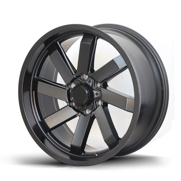 16 17 18 19 20 Inch 6×139.7 4x4 black Off Road alloy wheel Rims for sale