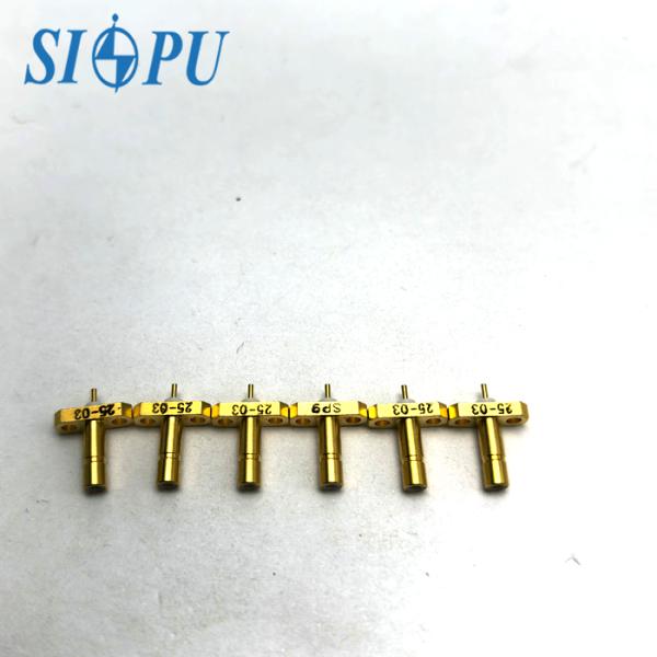 Conector coaxial de RF masculino SSMB con conector de montaje de brida