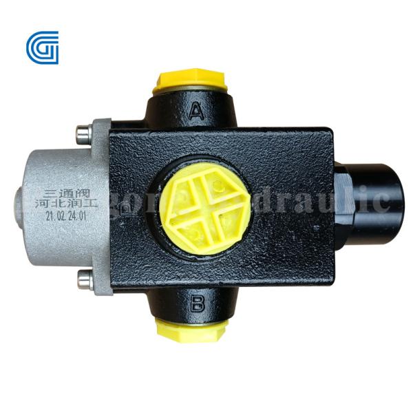 Adjustable Pressure Dump Truck Hydraulic Valve 120 L/Min High Performance
