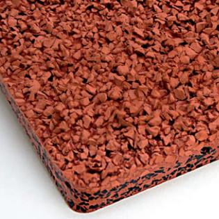 Material de borracha movimentando-se sintético EPDM 13mm da trilha da tartã densamente