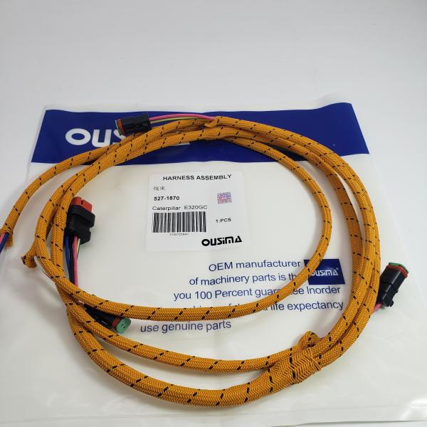 Partie d'essai du moteur CAT E320GC Harness de câblage 527-1870
