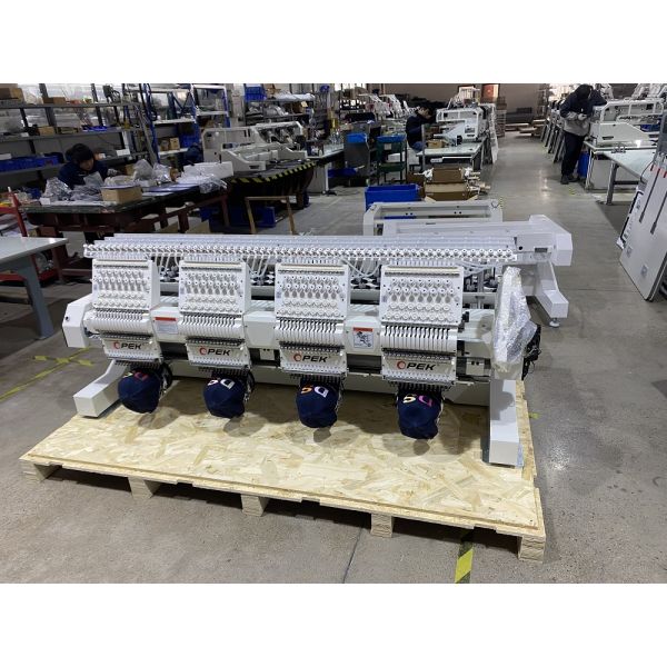 OPEK 6 Heads Embroidery Machine Computerized High Speed  Embroidery Making Sale Price