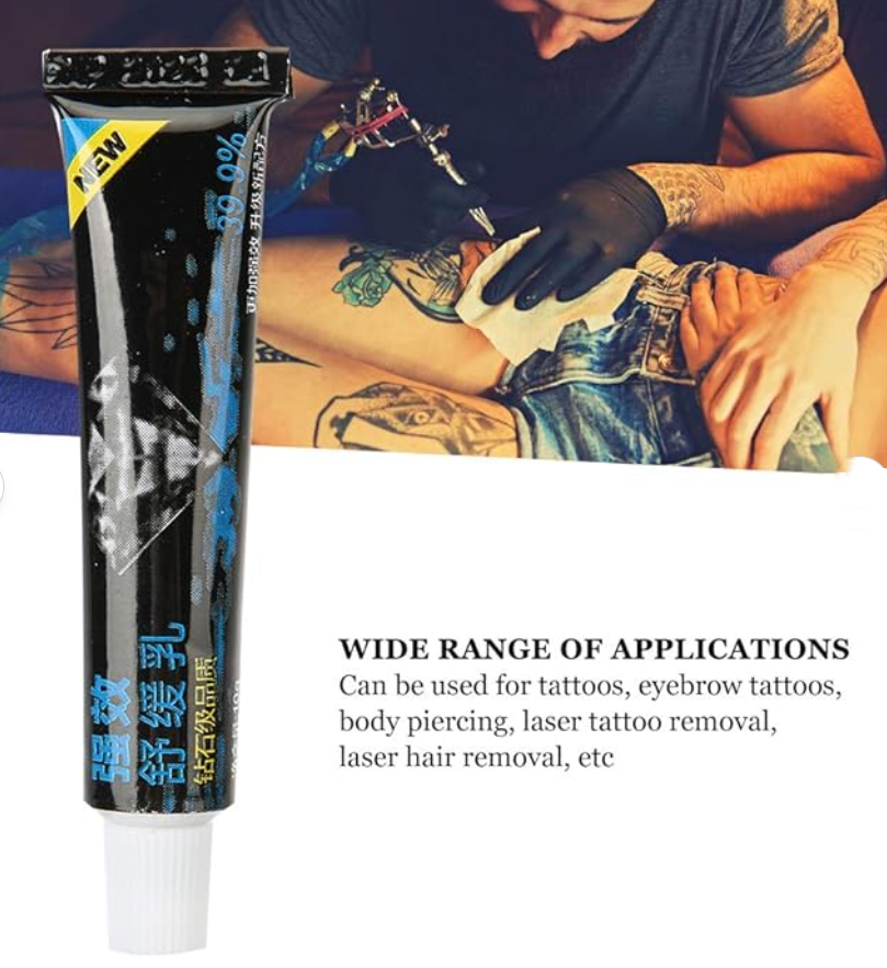 10gram Piercing Numb Cream Relief Pain Numb Up Tattoo Cream Custom