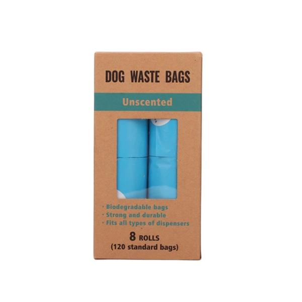 Custom Corn Starch Based Biodegradable Eco Friendly Outdoor Pet Dog Poop Waste Bag