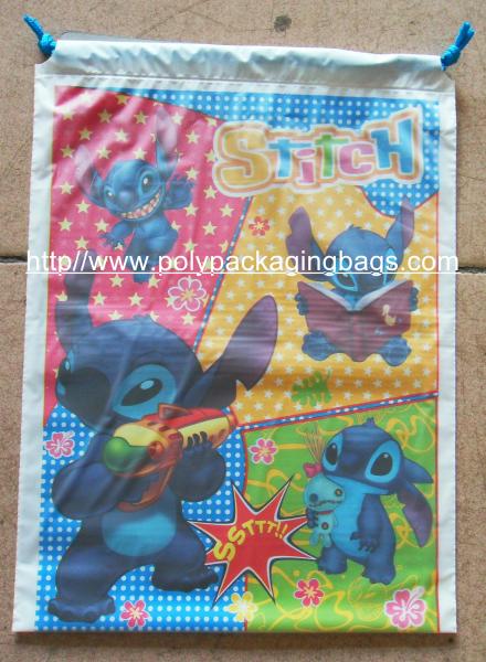 A parte superior 2018 que vende o costume do projeto da forma imprimiu o cordão plástico que empacota sacos de corda de bags/PE